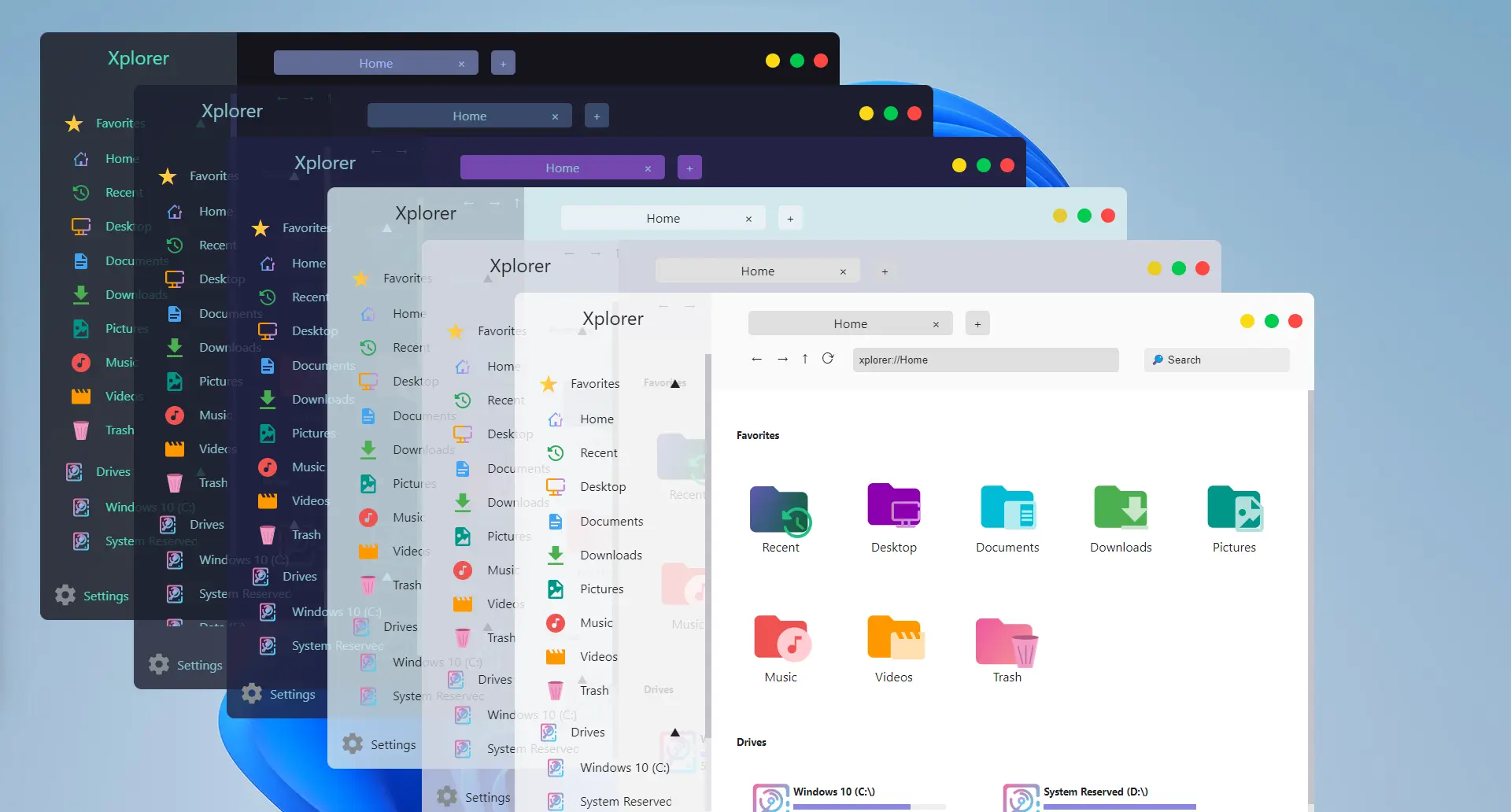 Xplorer，一个可定制的，现代的和跨平台的文件资源管理器-APP喵：软件资源