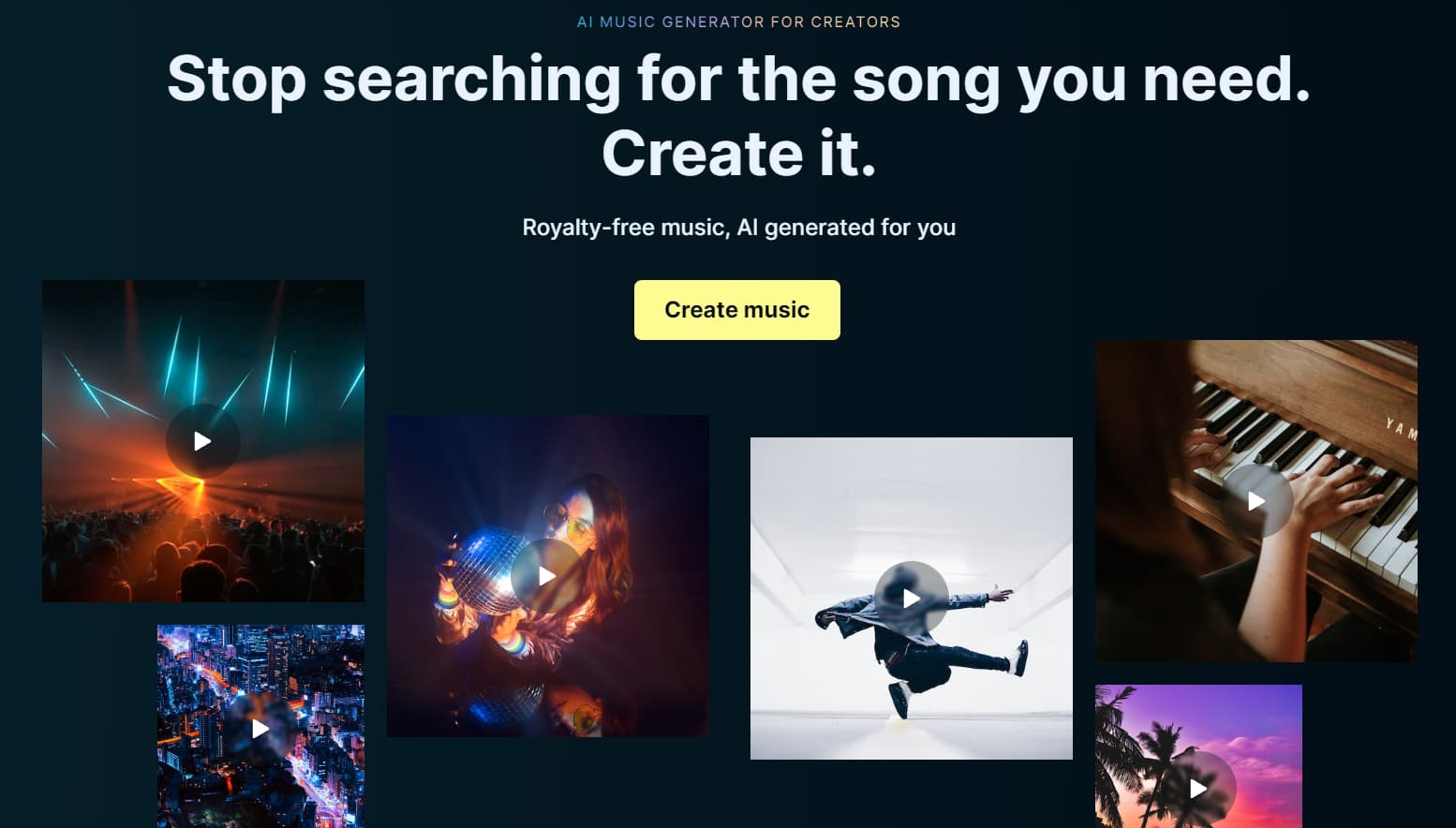 soundraw 全新的AI音乐平台 AI MUSIC GENERATOR FOR CREATORS-APP喵：软件资源