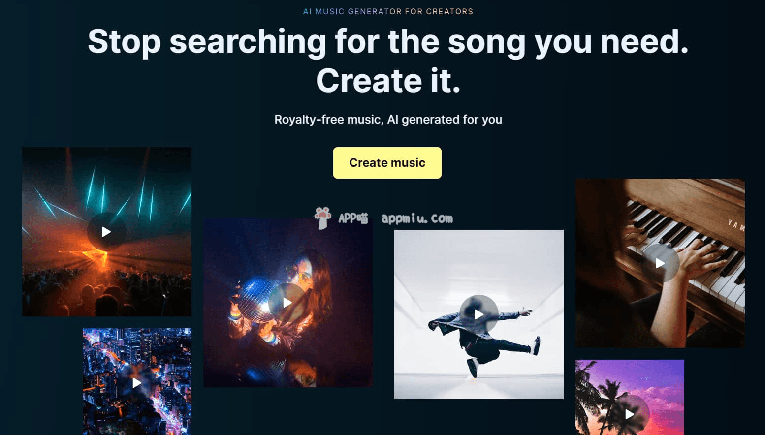 soundraw 全新的AI音乐平台 AI MUSIC GENERATOR FOR CREATORS-APP喵：阿喵软件资源分享