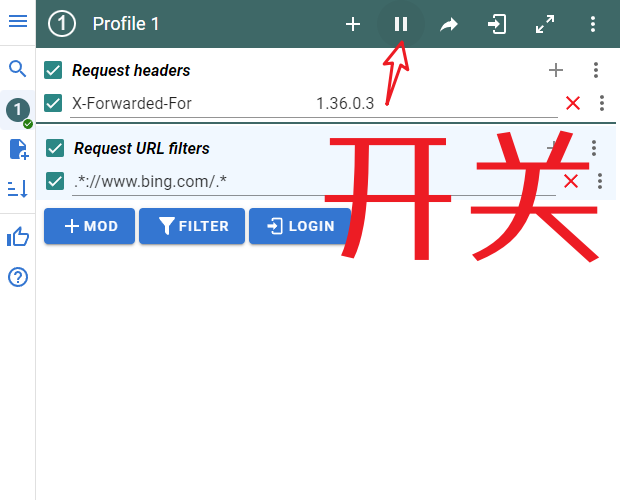 ModHeader:Modify HTTP headers浏览器插件，无需代理访问国际版bing-APP喵：软件资源