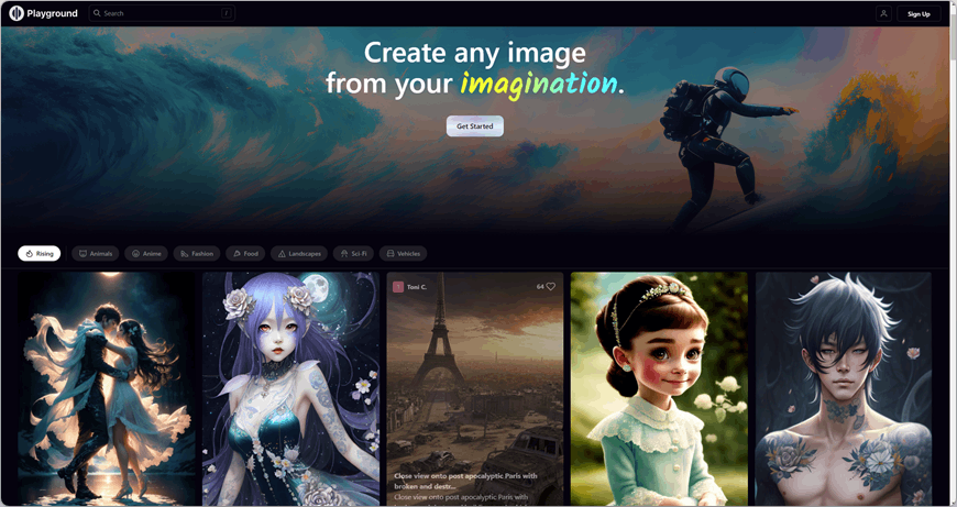 Playground AI免费一站式 AI 生成图片网站-APP喵：软件资源