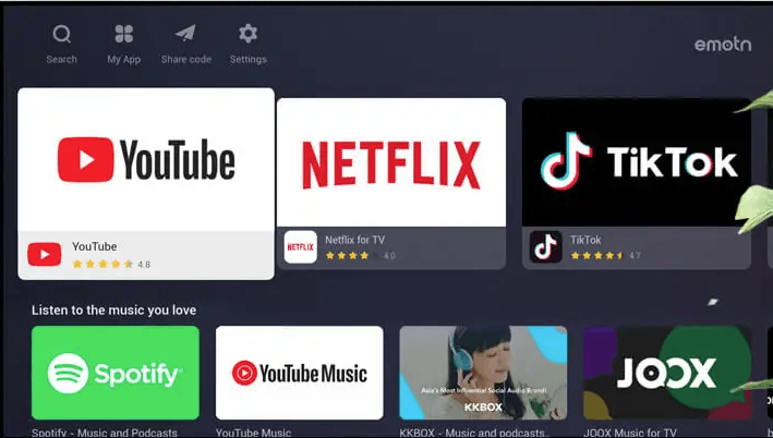 Emotn Store免费的电视TV应用商店-APP喵：软件资源