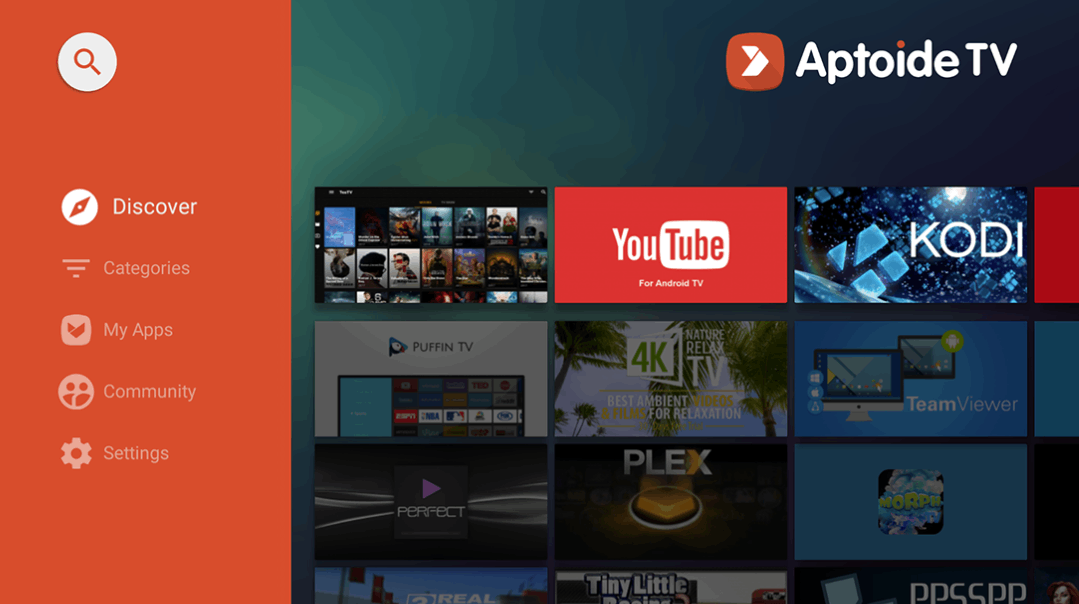 Aptoide TV电视端的应用商店(已停止维护)