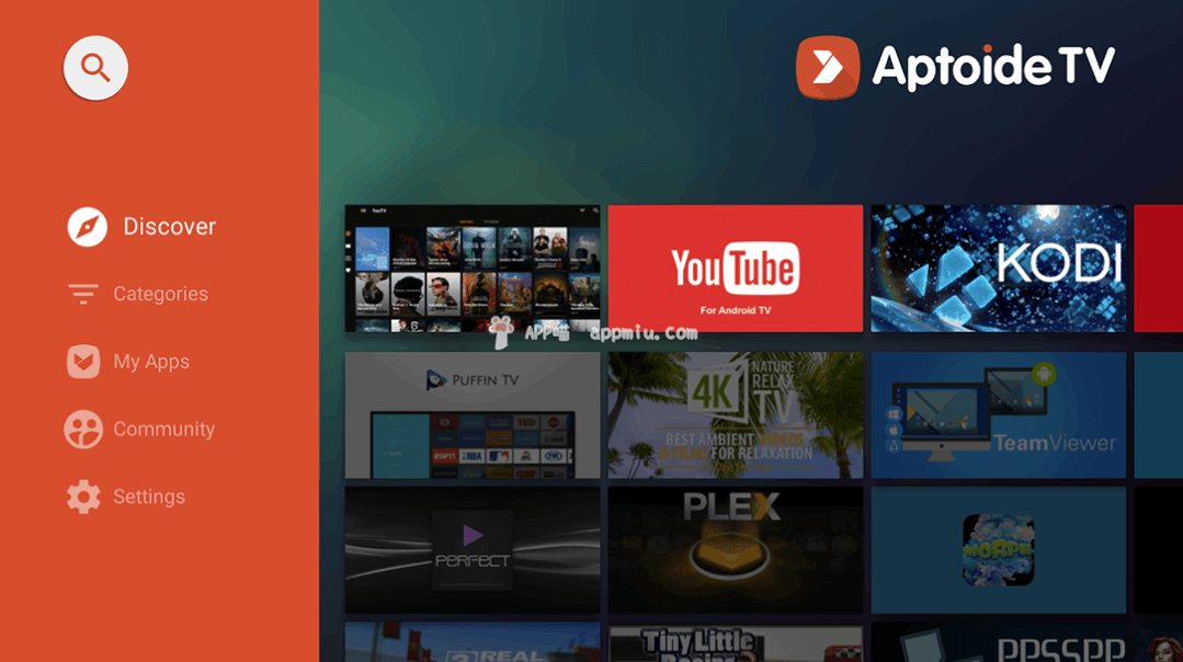 Aptoide TV电视端的应用商店-APP喵-阿喵软件