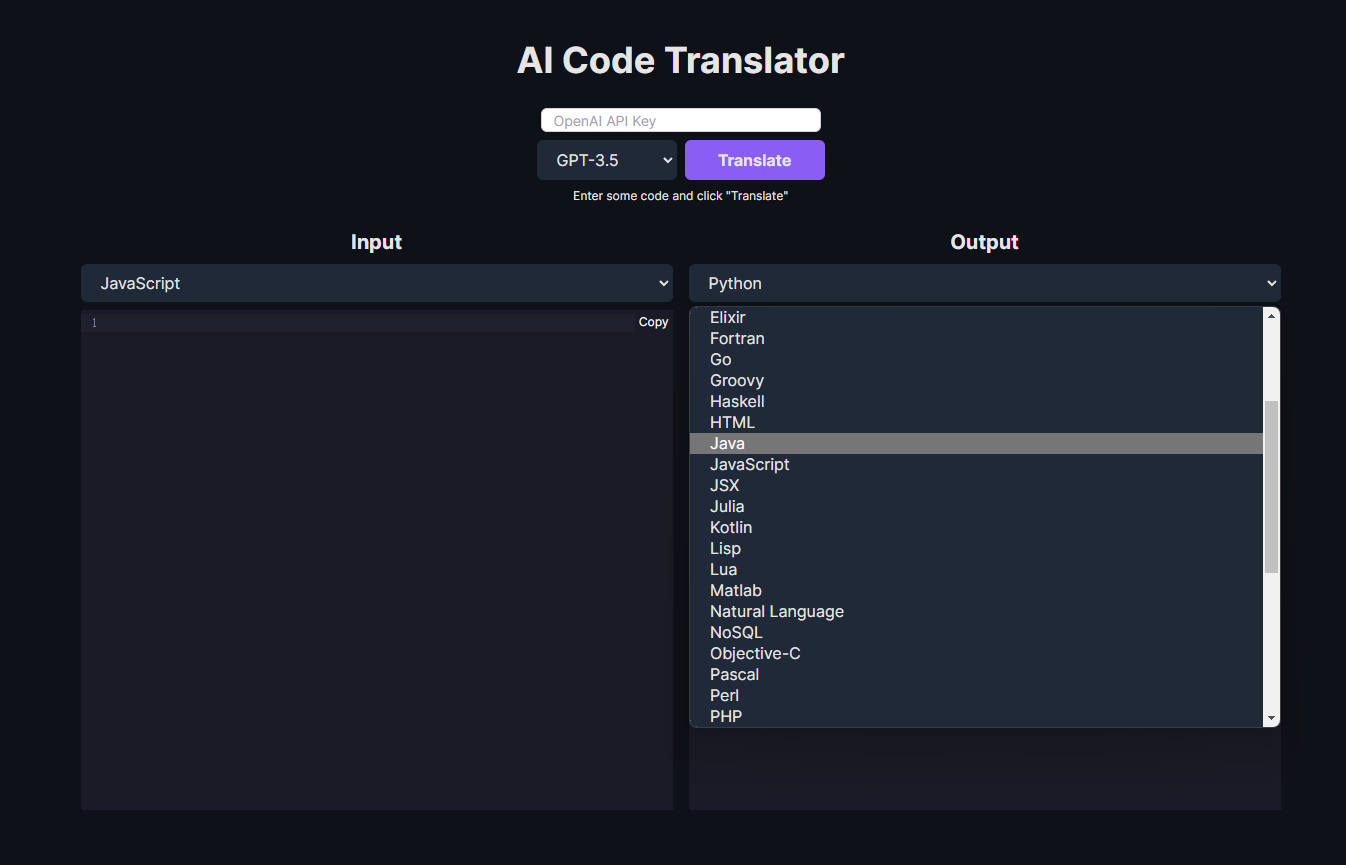 AI Code Translator：AI转换代码语言-APP喵：软件资源