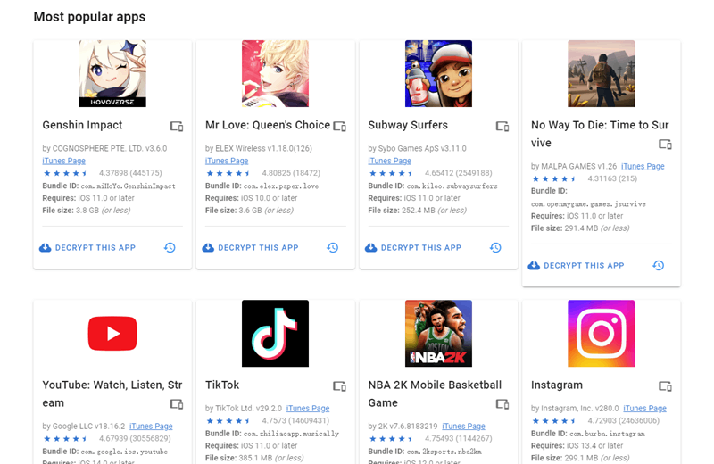 decryptedappstore在线砸壳下载IPA-APP喵：资源