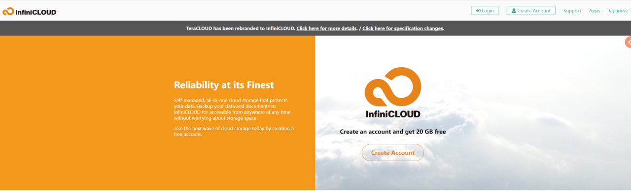 infini-cloud日本网盘，日本云盘-APP喵：软件资源