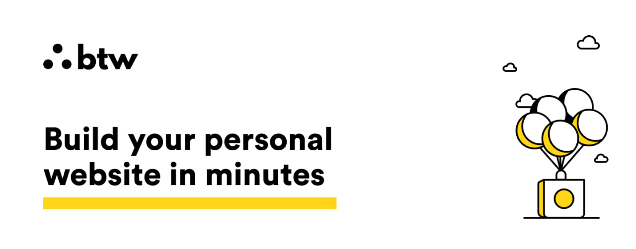 btw一个开源的个人网站搭建工具