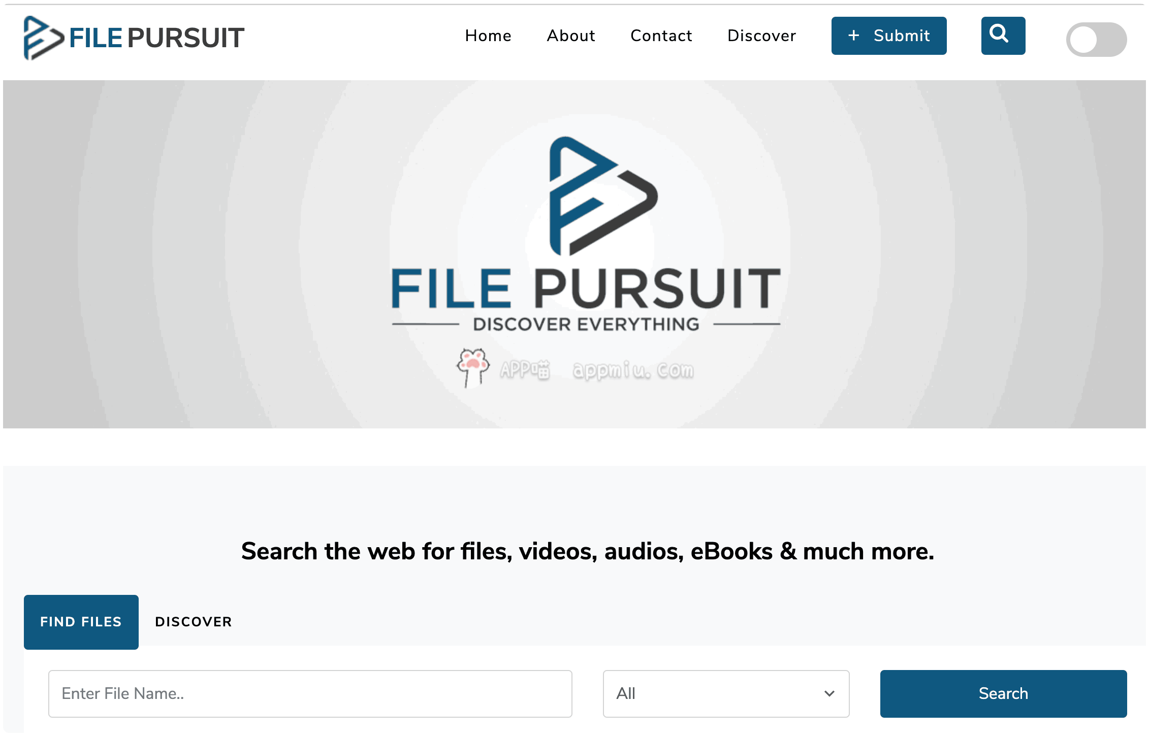 FilePursuit：全网文件搜索引擎-APP喵：阿喵软件资源分享