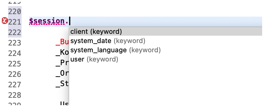 CDS里的一些系统变量