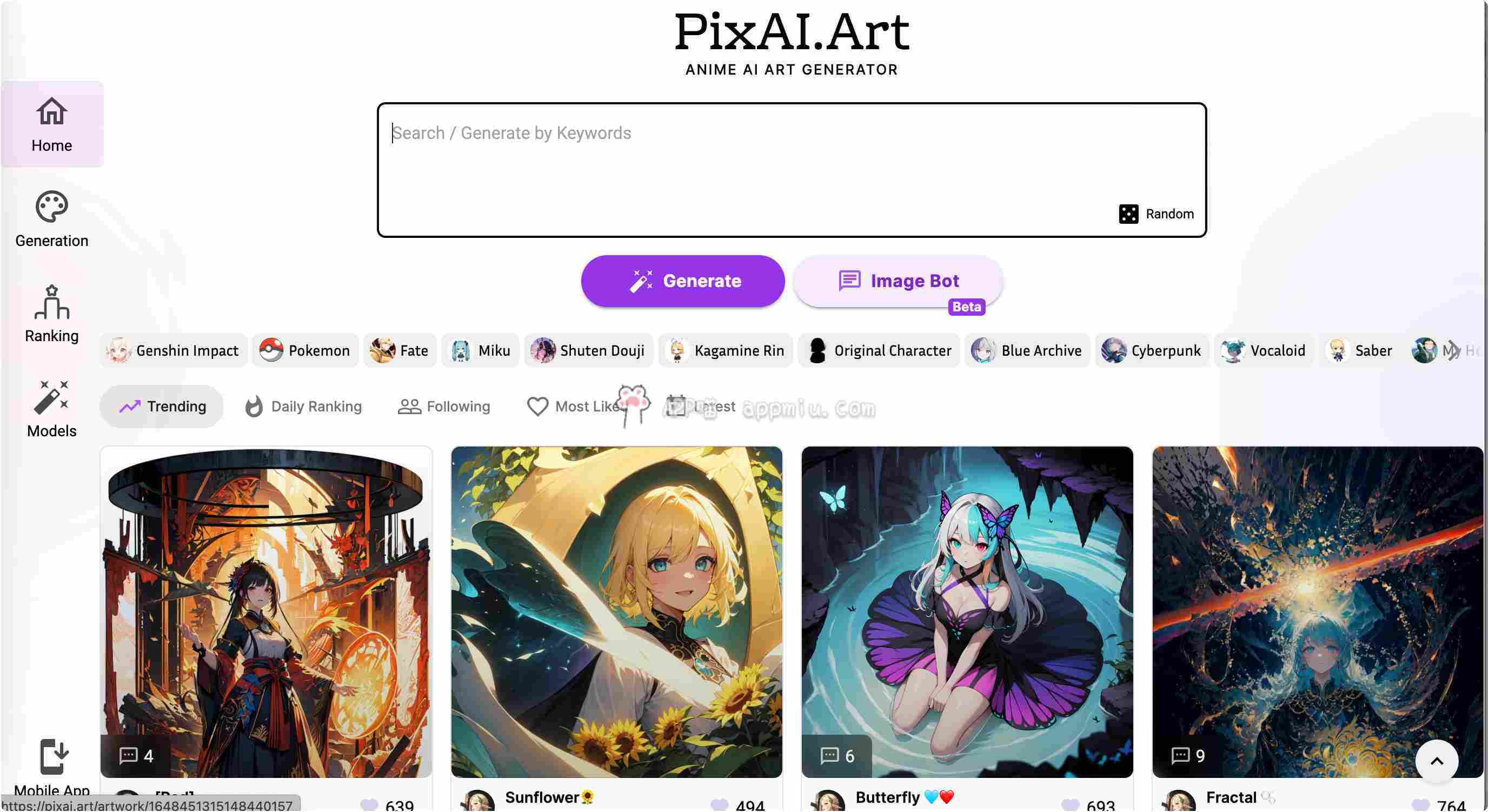 PixAI ：动漫图AI生成-APP喵-阿喵软件