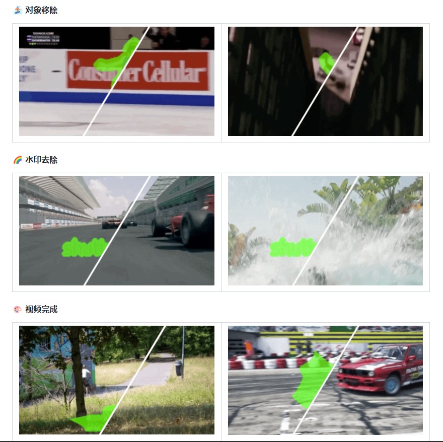 ProPainter 视频修复去除水印