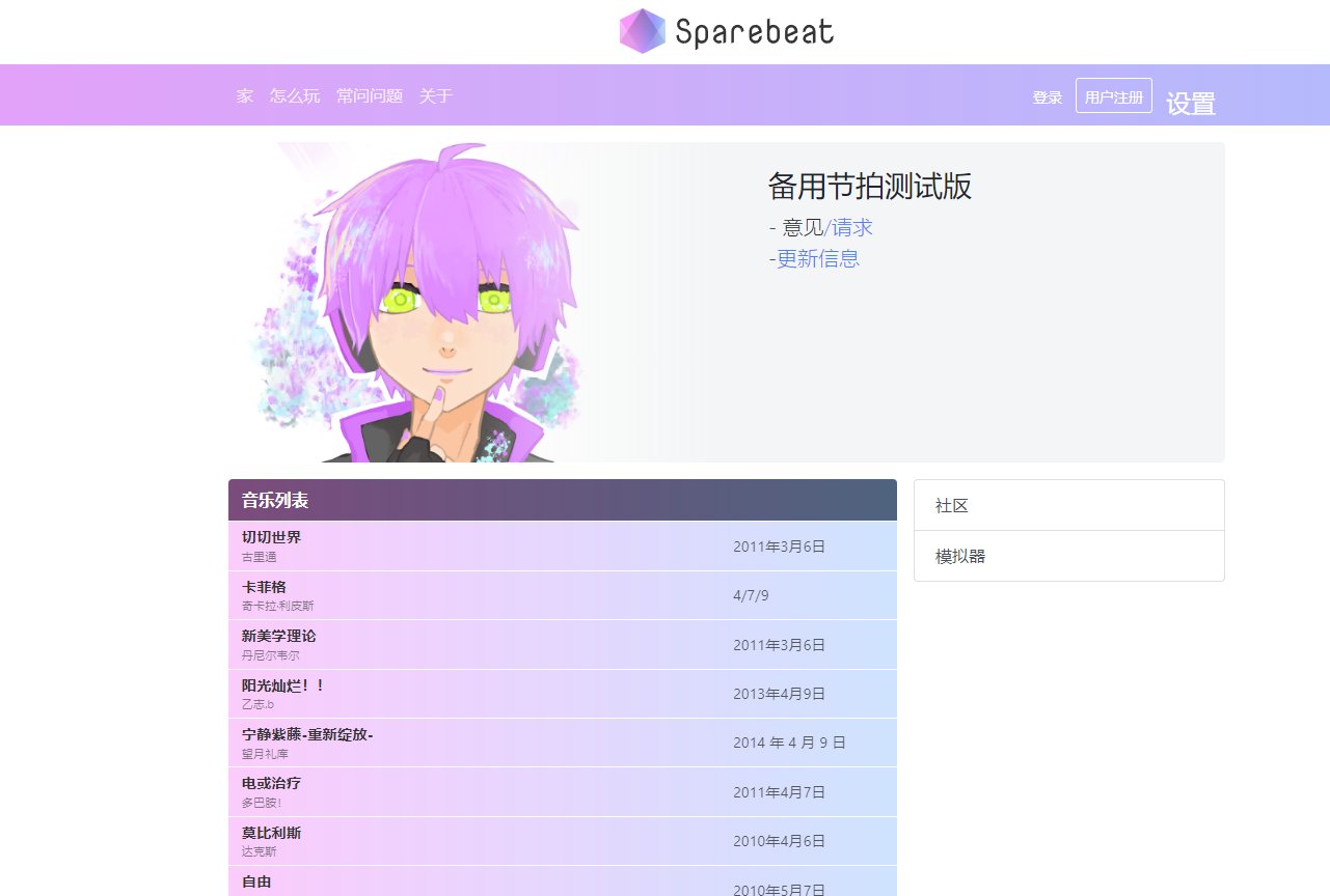 Sparebeat ：一款在浏览器上运行的音乐游戏-APP喵：软件资源
