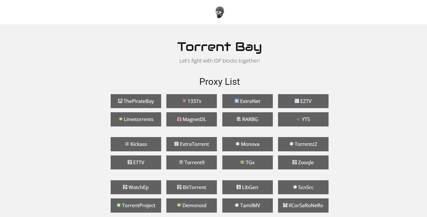 Torrent Bay:BT网站代理镜像
