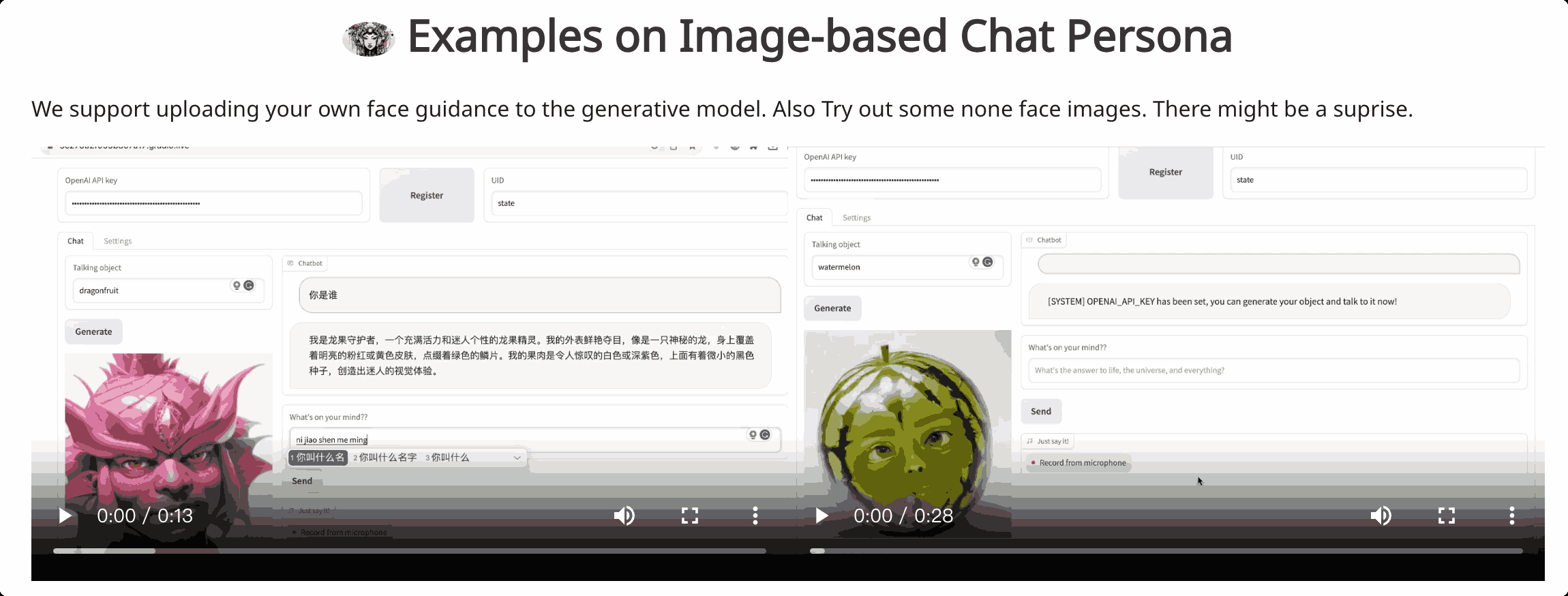 ChatAnything过文本描述,生成具有独特个性、外观和声音的虚拟角色人物。
