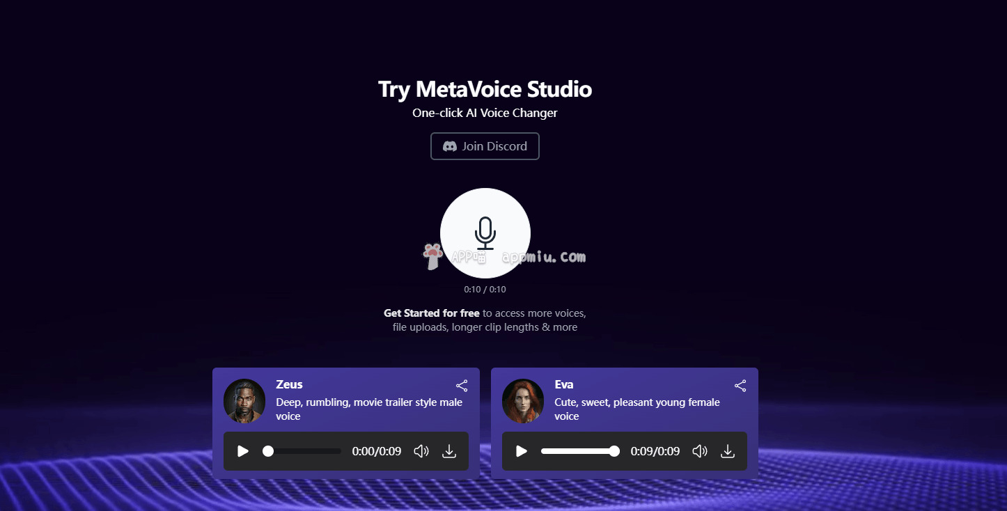 MetaVoice – Real-time AI Voice Changer实时AI语音变声工具-APP喵：阿喵软件资源分享