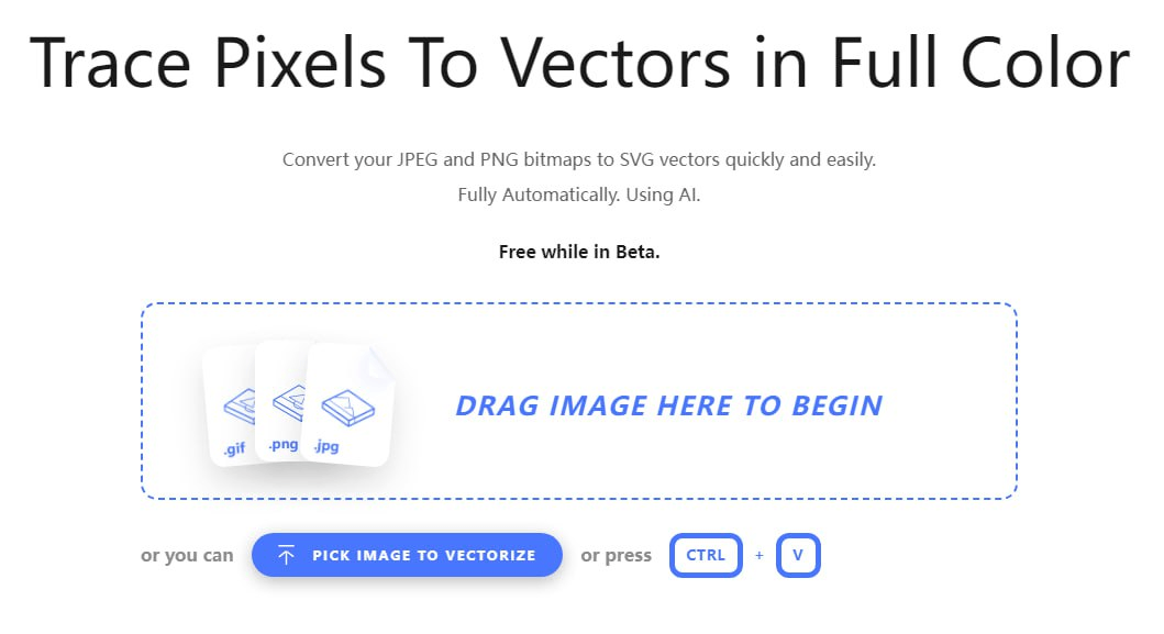 vectorizerAI将JPEG和PNG 位图转换为SVG矢量图-APP喵：软件资源