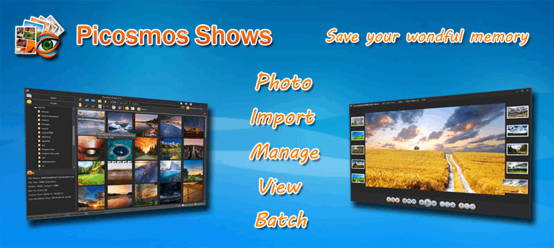 Picosmos Shows图片馆(图片浏览器,看图工具)