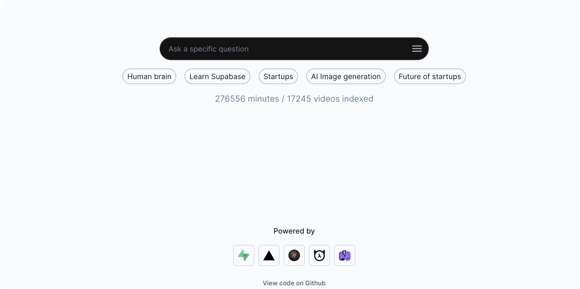 AI Video Search Engine (AVSE) AI视频搜索引擎