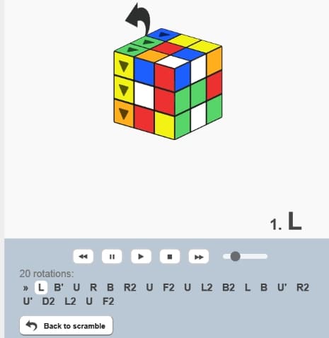 魔方求解器:在线解魔方,保姆级教学